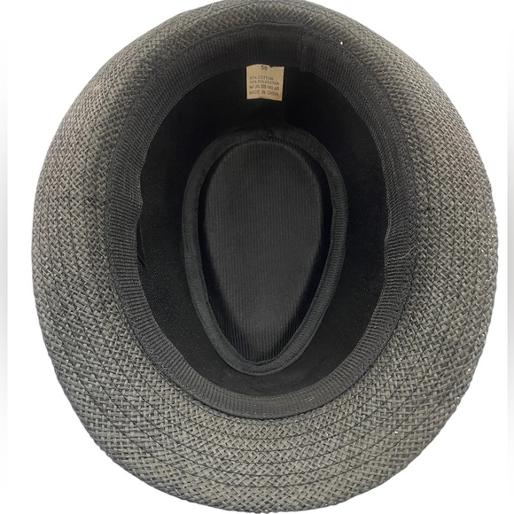 Black, Charcoal colored Fedora,Sun hat,Small brim,OS - Picture 5 of 7